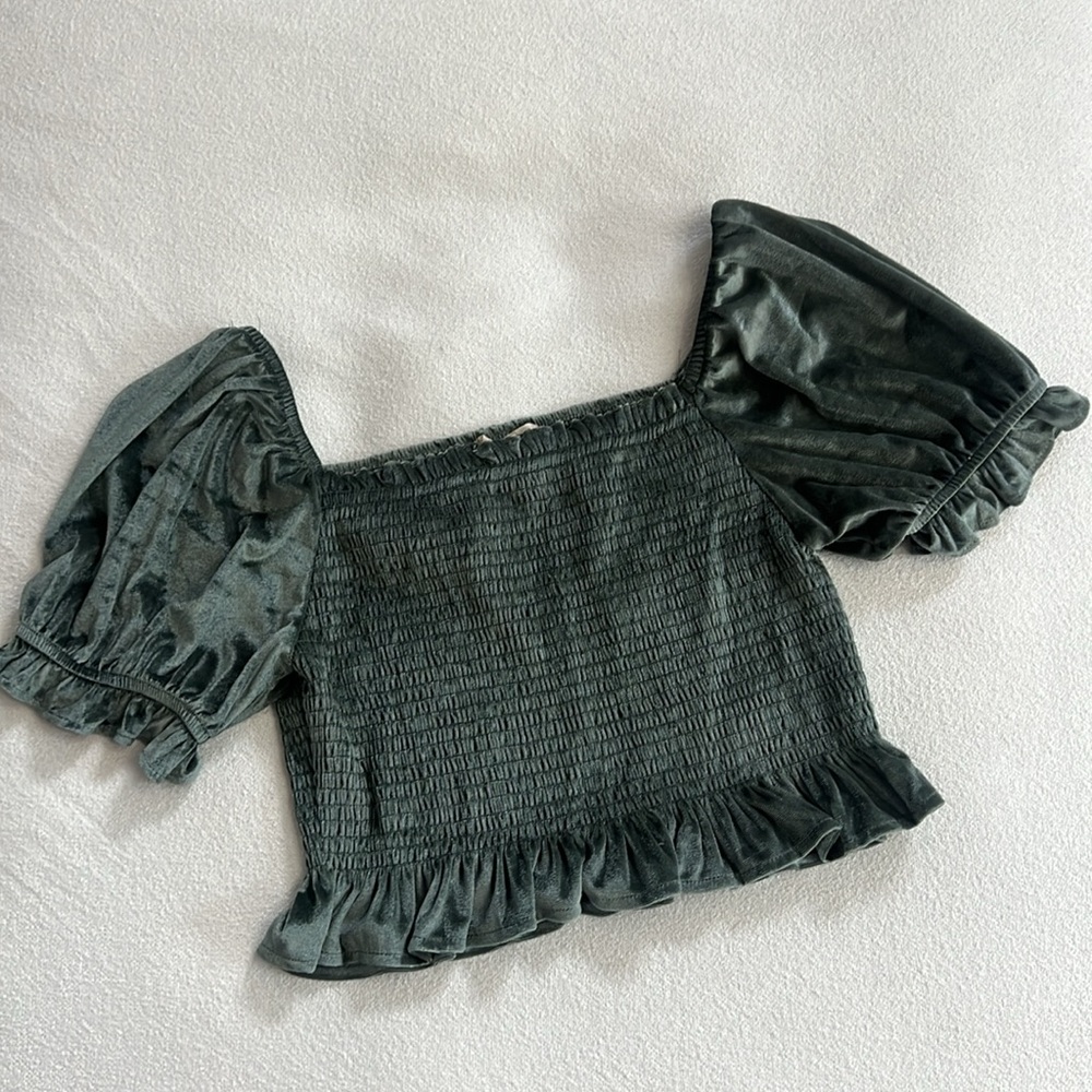 Velvet top